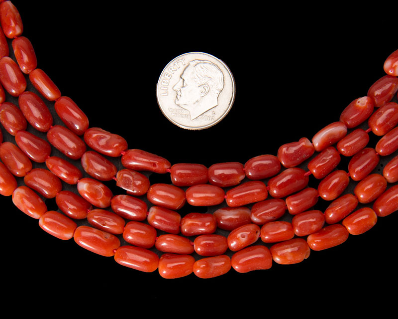6 mm Coral Beads From The Sea of Japan