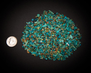 Turquoise Sand, Mixed Variety Polished