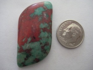 Cuprite and Crysacola 48 carats thumbnail view