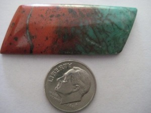 Cuprite and Crysacola 44 carats thumbnail view