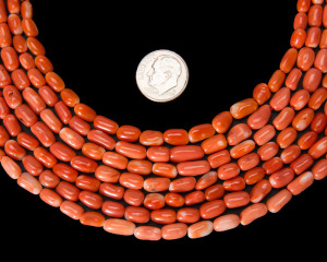 5 mm Coral Beads From The Sea of Japan