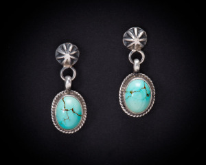 Turquoise drop earrings