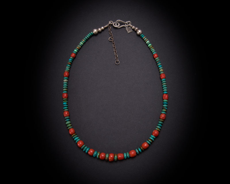 Old Style Turquoise and coral