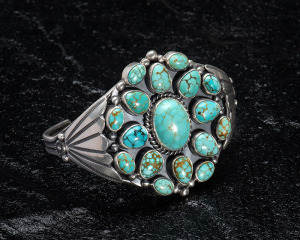 finished as a ring to size or as a pendant 8 mine turquoise Turquoise ring in sterling silver No you choose