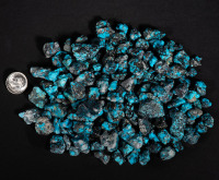 Kingman Turquoise Black Spiderweb