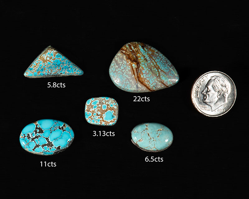 Point Blue Turquoise 48.43 cts SOLD